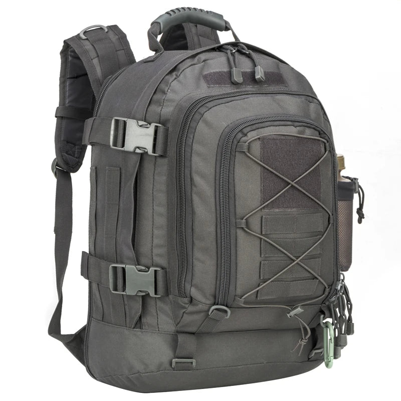 65L Outdoor Sports Backpack Waterproof Running Gym Bag Durable Hiking Backpack for Men & Women, Travel Daypack