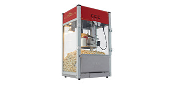 SucceBuy 8/12Oz Electric Popcorn Maker Commercial Popper Machine  Automatic Corn Cookware with Scoop Spoon 304 Heating Tube