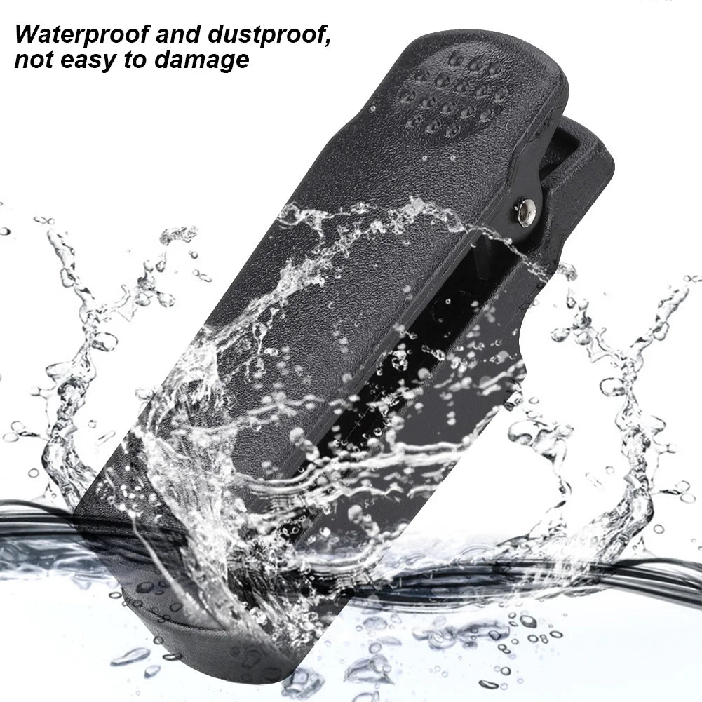 10PCS Waterproof Black Walkie Talkie Belt Clip Accessory For BAOFENG UV-9R Plus