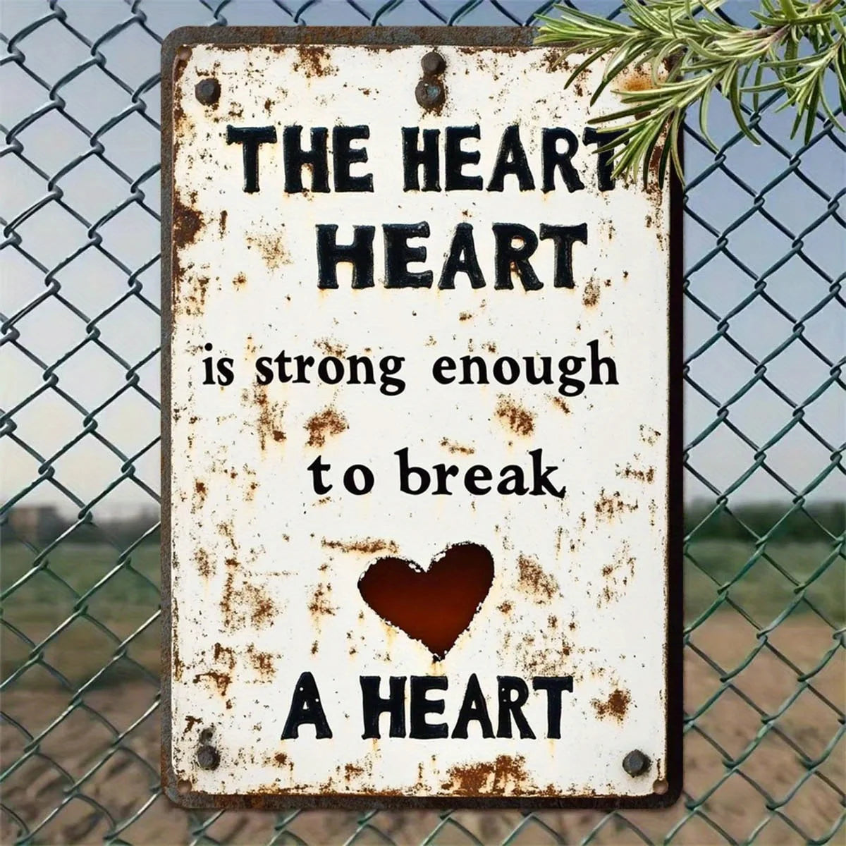 Inspirational Metal Sign - Rustproof \u0026 Waterproof, Ideal for Home, Garage, Bar Decor - 8x12 Inches, Great Gift Idea