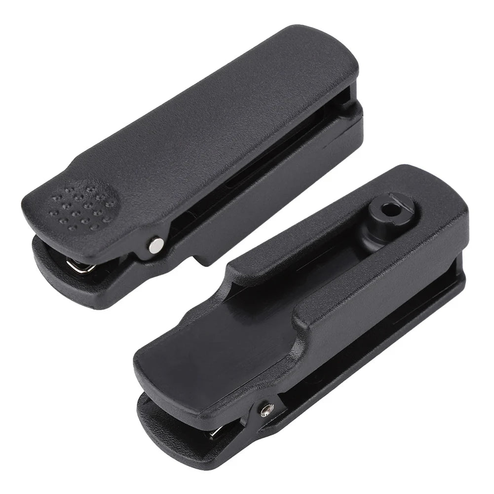 10PCS Waterproof Black Walkie Talkie Belt Clip Accessory For BAOFENG UV-9R Plus