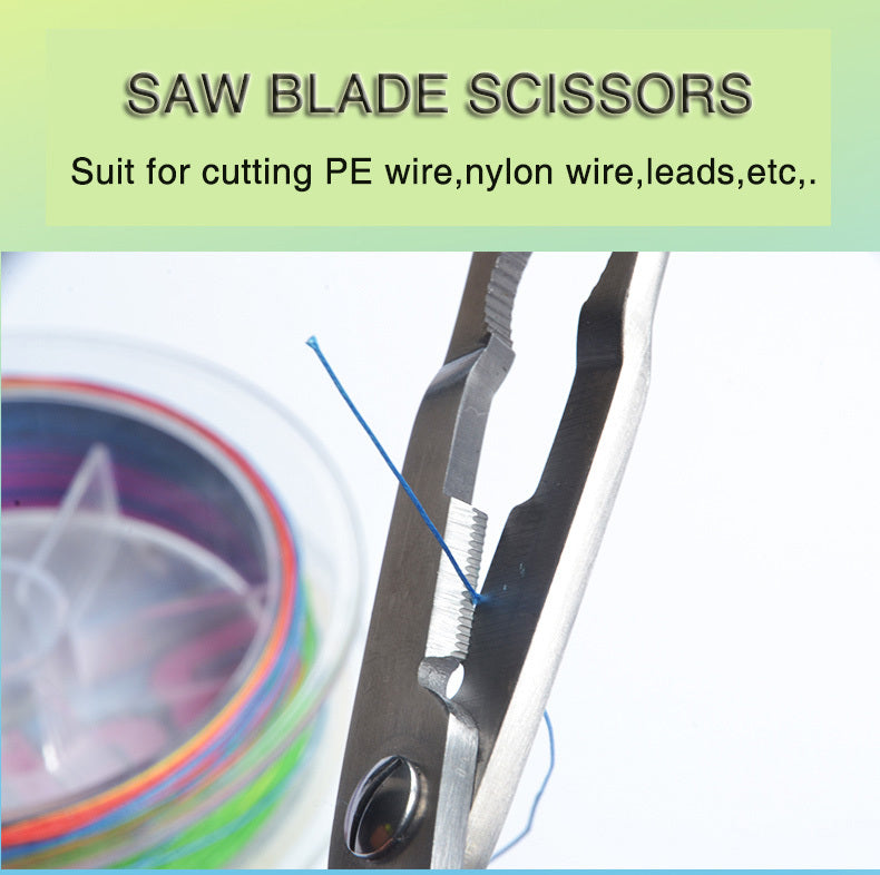 Saltwater Resistant Fishing Pliers with Split Ring Hook Removers, Lanyard & Sheath - Essential Fishing Gear Accessories for Easy Tackle Management - Stainless Steel - For Anglers - Ideal for Saltwater & Freshwater Fishing - G